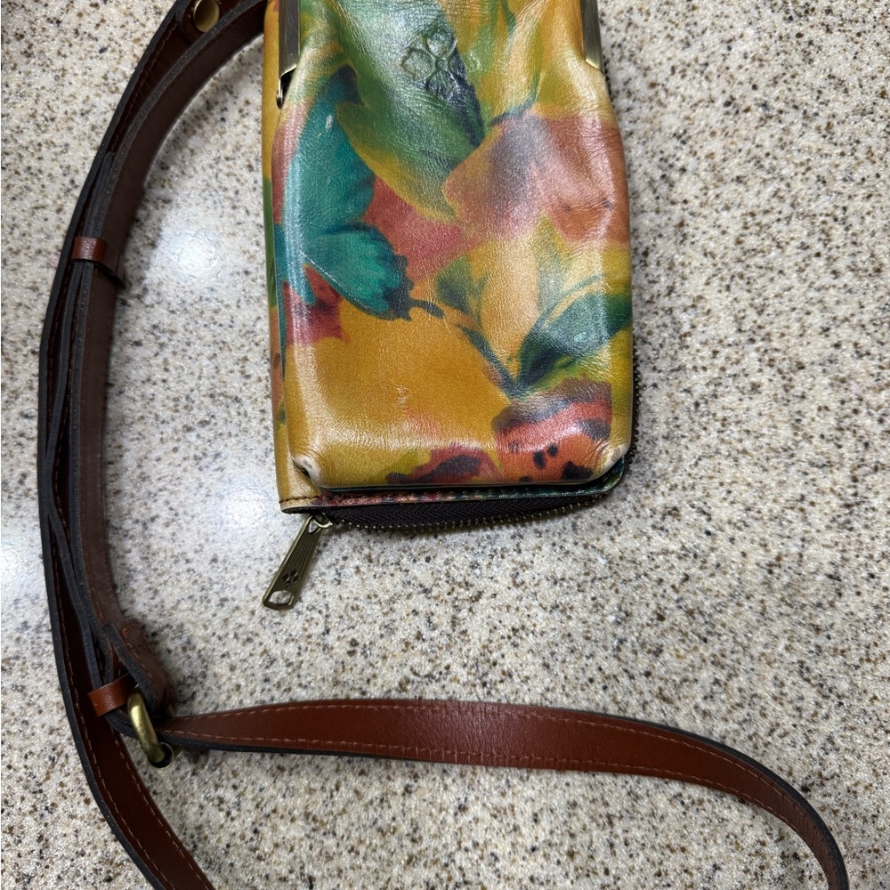 Patricia Nash Leather Crossbody Bag